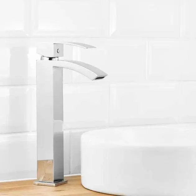 Grifo de lavabo largo monomando kepez