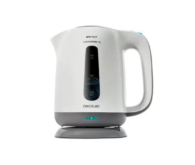Hervidor de agua ThermoSense 170 Cecotec con Función de Vapor