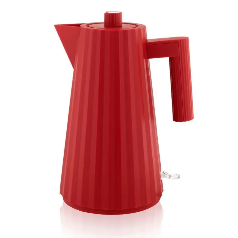 Hervidor alessi plisse mdl06 r rojo 1,7l con Función de Vapor