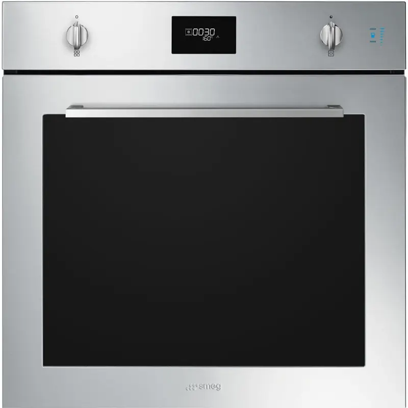 Horno smeg so6401s2x inox vapor para Cocinas Pequeñas