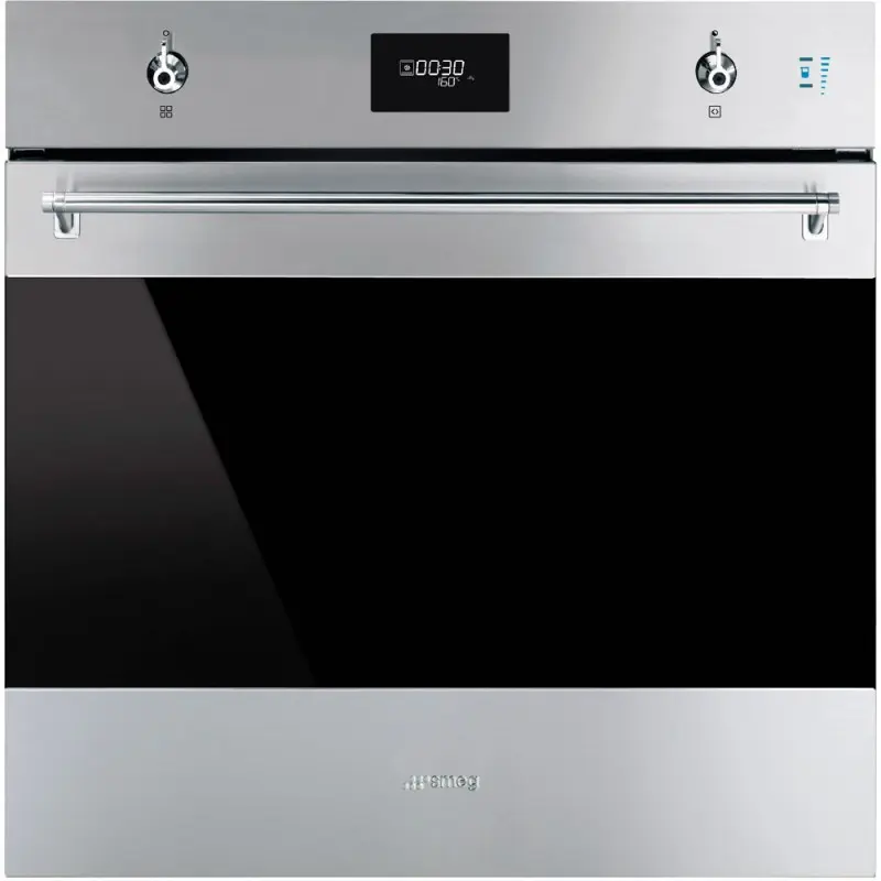 Horno smeg sop6301s2x inox vapor con Temporizador Digital