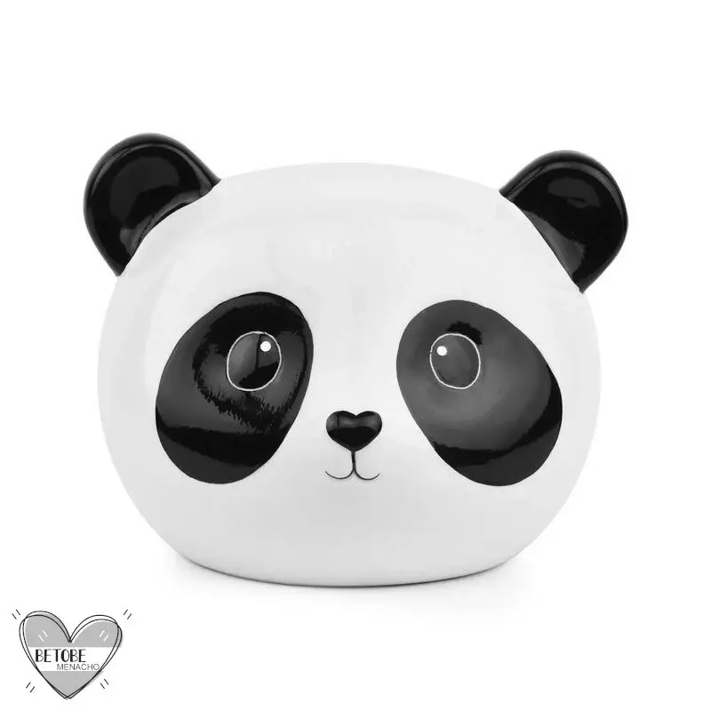 Hucha Oso Panda De Cerámica Reutilizable con Garantí de 2 ños