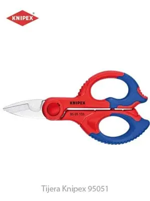 Knipex Tijera de electricista con Filtro de Carbón Activado