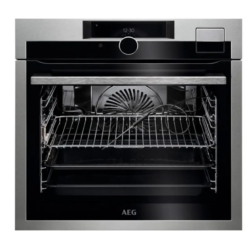 Lavadora de Carga Frontal Horno AEG bse999330m
