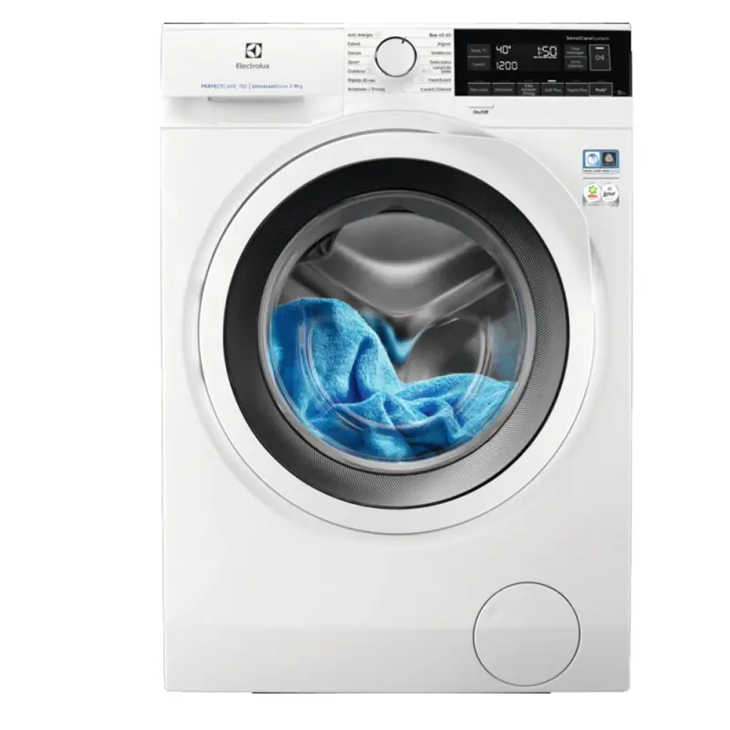 Lavadora electrolux ew7f3944lv blanco 9kg vapor Compatible con Alexa