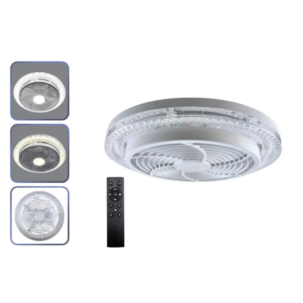 Licuadora de Alta Potencia Lampara Ventilador 60w 7 Aspas 3 temperaturas