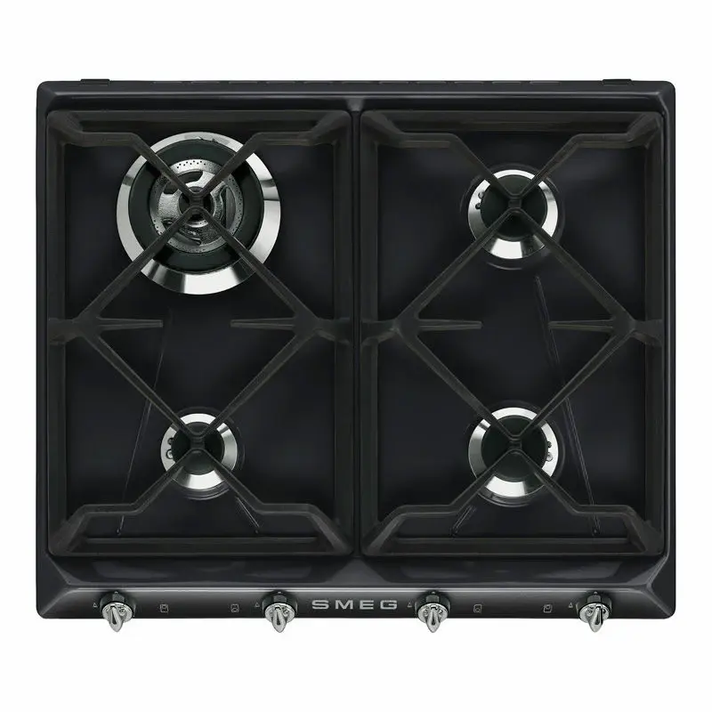 Microondas de Encimera Placa gas Smeg SR964NGH 60 cm