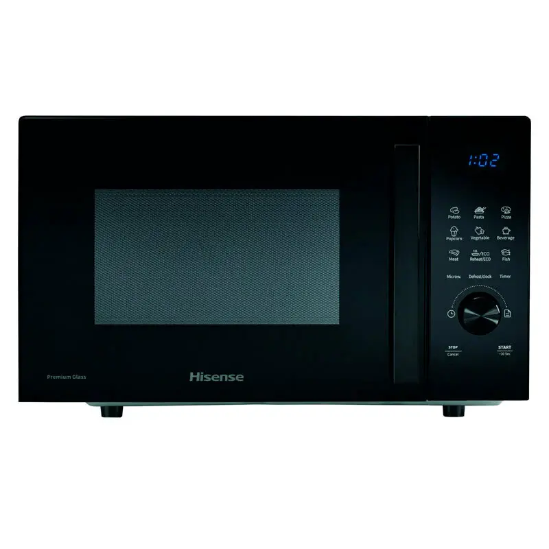 Microondas Hisense H23MOBSD1H Negro en Acero Inoxidable
