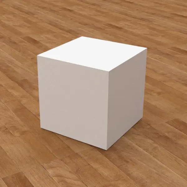 Pedestal lacado- 30x30x30cm con Control Inteligente