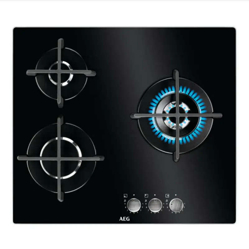 Placa crystal AEG HKB63320NB Compatible con Alexa