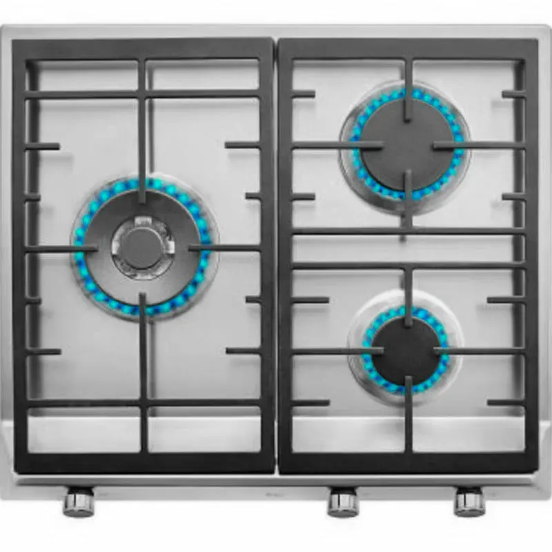 Placa gas Teka EX 60.1 3G AI AL DR CI Nat 58 cm con Garantí de 2 ños