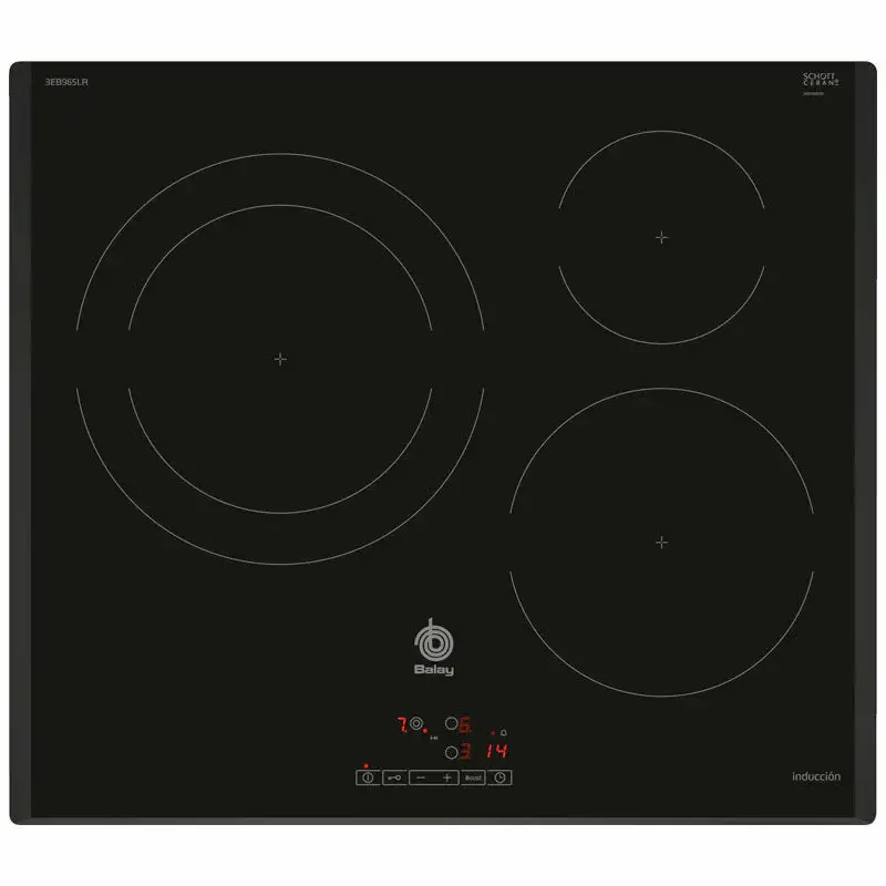 Placa inducción Balay 3EB965LR 60 cm con Función de Vapor