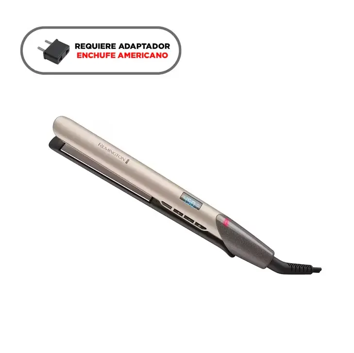 Plancha Remington S8A900 Pro 1 con tecnologí Color Care Set de 2 Piezas