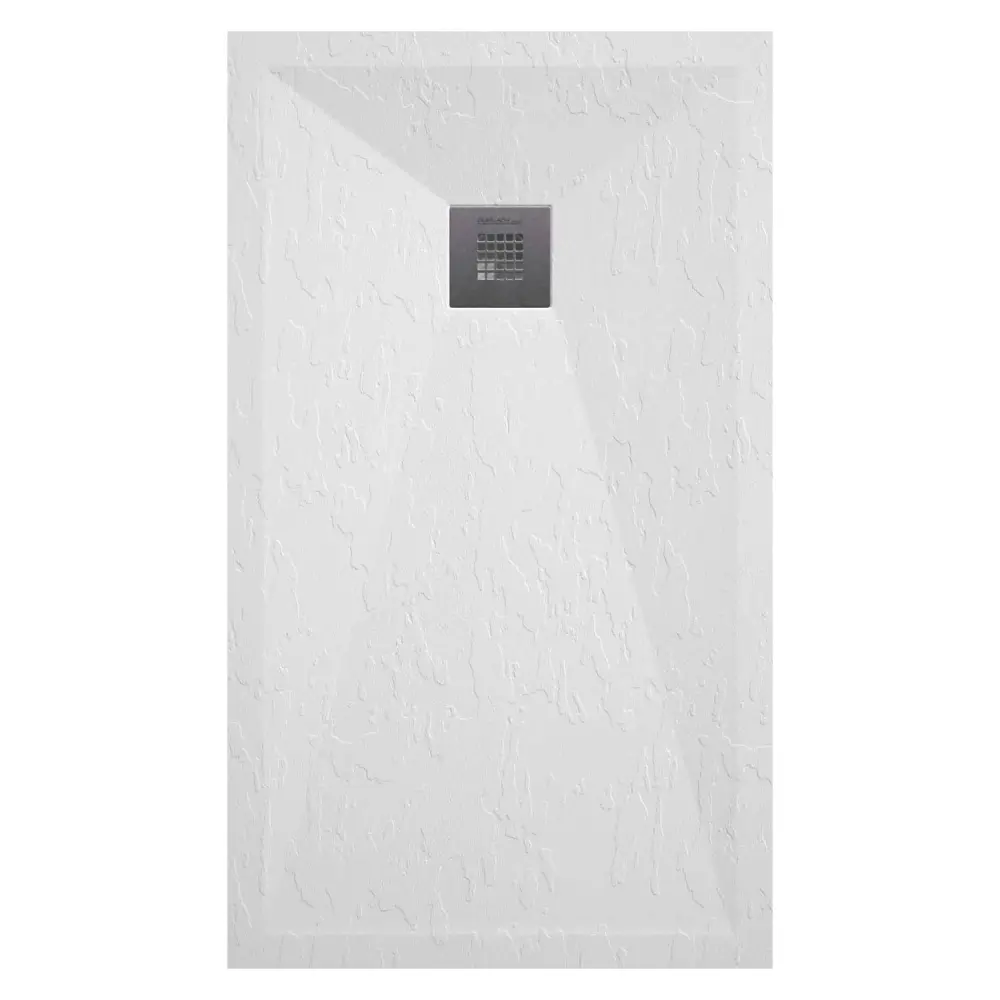 Plato de ducha de resina modelo Plus 70x110cm blanco pizarra