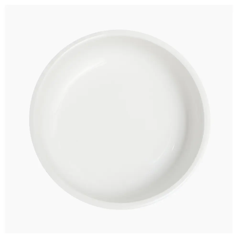 Plato Plano Con Borde Esbelto 15.9 cm Blanco Ease