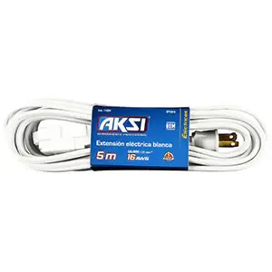 Premium Silencioso Extensión Doméstica AKSI de 5 metros