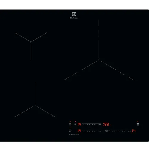 Purificador de Aire HEPA Placa Inducción 3 zonas y 60 cm Electrolux 949599268 Negra