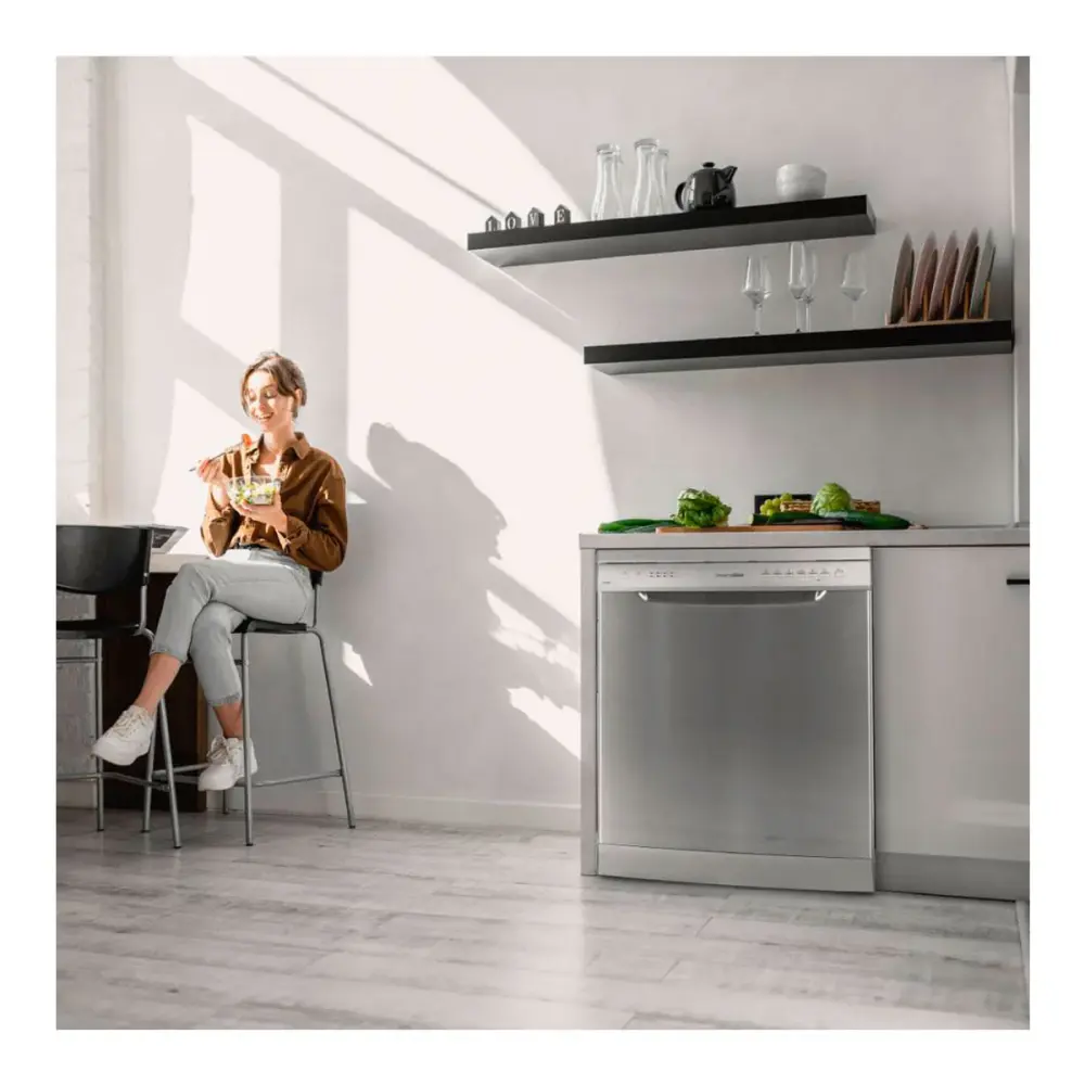 Refrigerador de Dos Puertas Lavavajillas Java 5060 Estándar Blue 12 servicios 6 programas E 60 cm