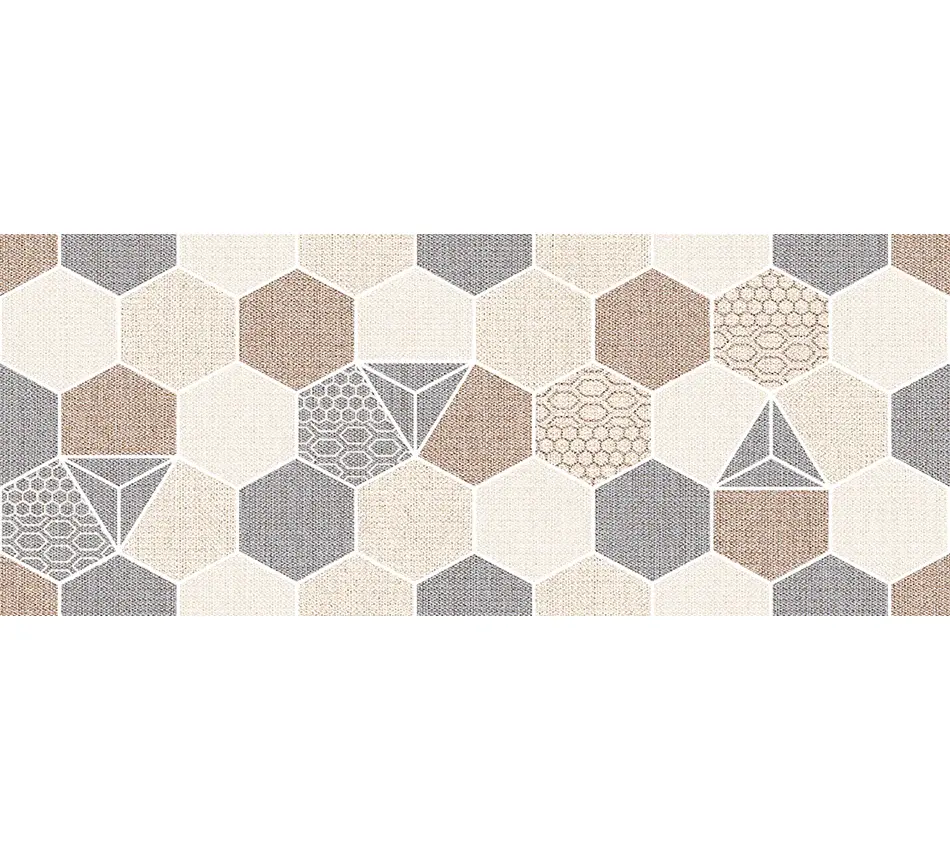 Revestimiento De Cerámica Mate 18.7X46cm Exa Deco - Graiman Kamani