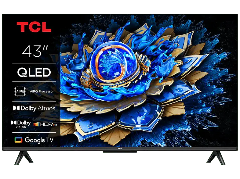 TCL 43T69C 43" QLED Google TV (2025)