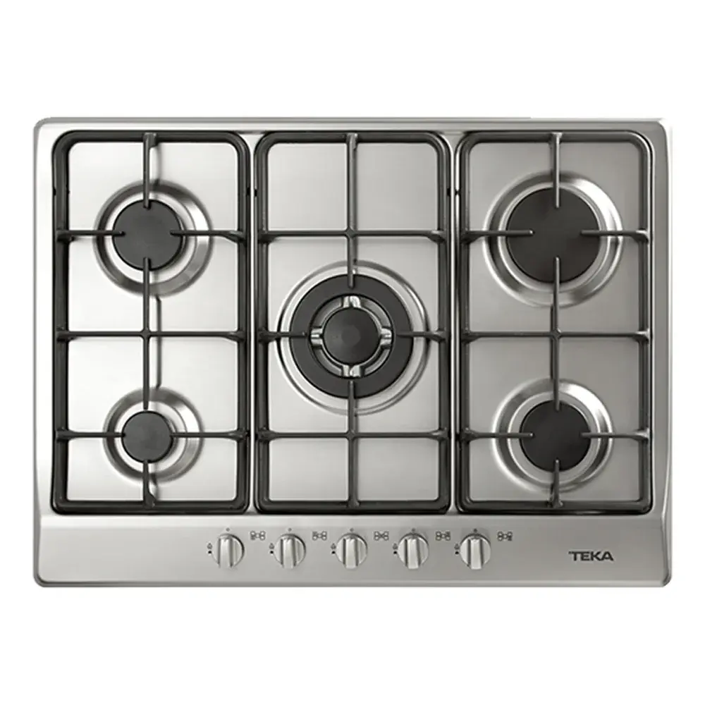 Tecnologí Inverter Tope de gas Teka en Stainless De acero 28" - EH-70-5G