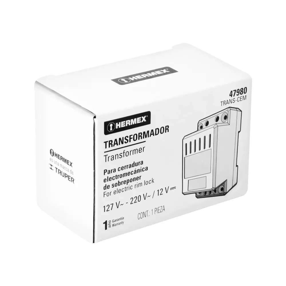 Tecnologí Inverter Transformador para cerradura electromecánica, Hermex