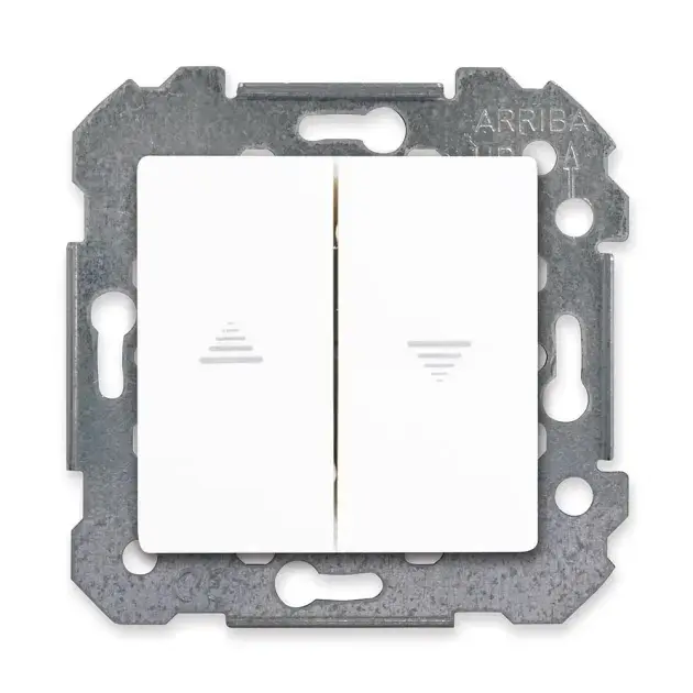 Interruptor de persianas delta viva siemens blanco