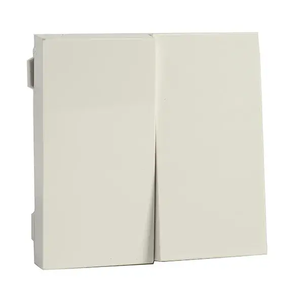 Doble conmutador 2 módulos polar schneider