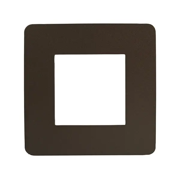 Marco 1 elemento studio cacao negro schneider