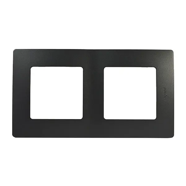 Marco 2 elementos negro niloe schneider