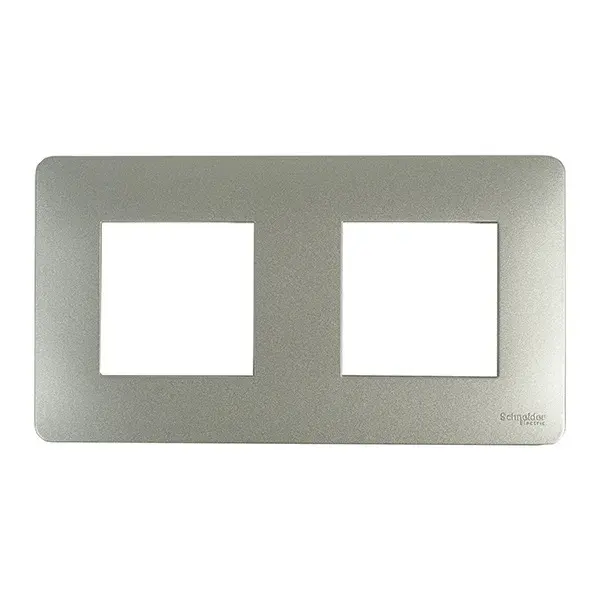 Marco 2 elementos studio aluminio schneider