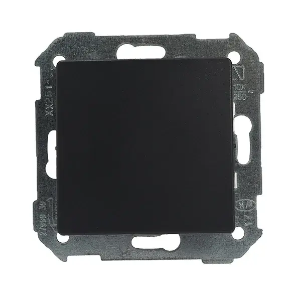 Conmutador cruce grafito simon