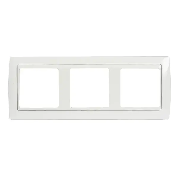 Marco 3 elementos blanco simon