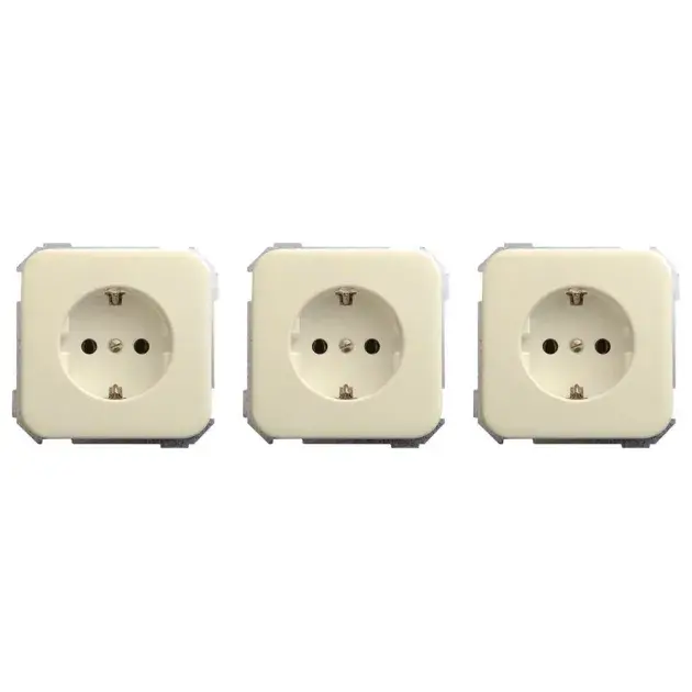 Pack 3 bases simon 31 marfil