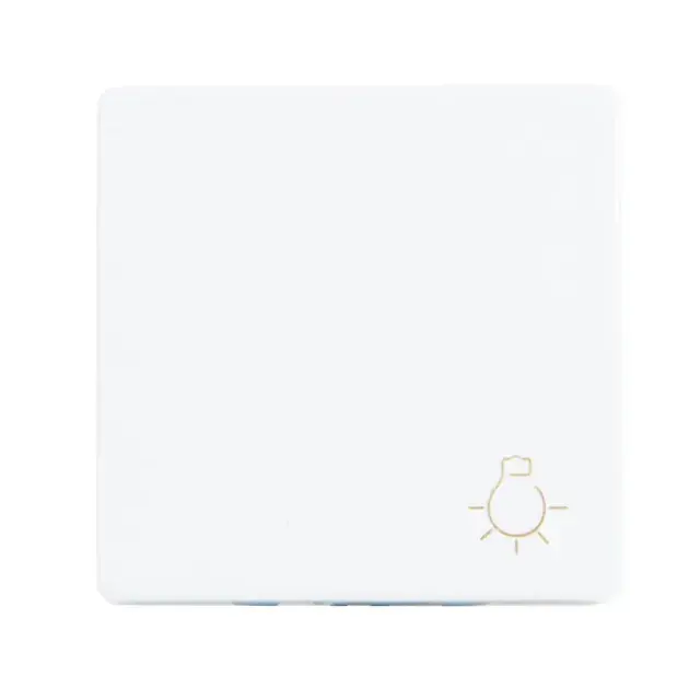 Pulsador ancho luz simon 27 neos blanco