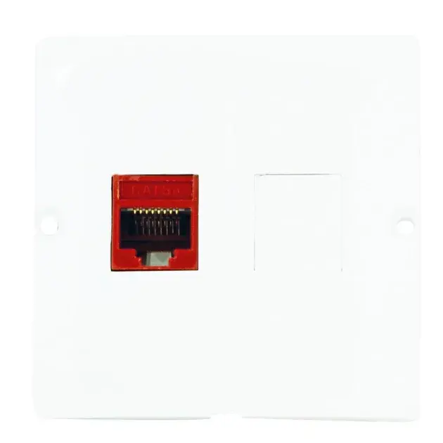 Toma rj45 simon basic blanco