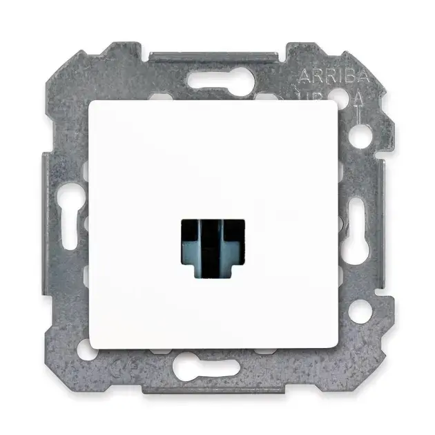 Toma red rj45 delta viva siemens blanco