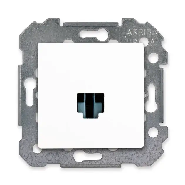 Toma tel rj11 delta viva siemens blanco