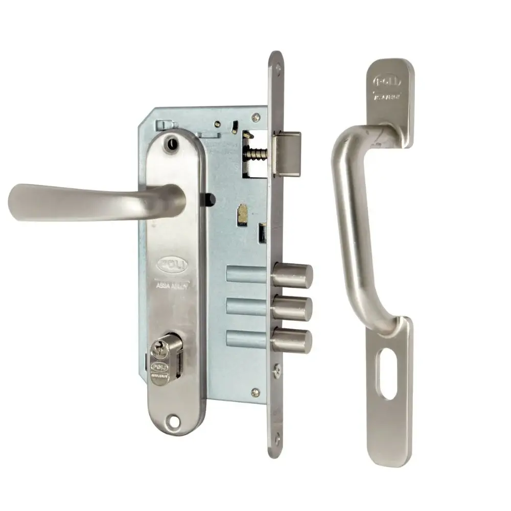 Cerradura Embutida Futura B60 Tirador Acceso 1/2 Inoxidable para Exteriores