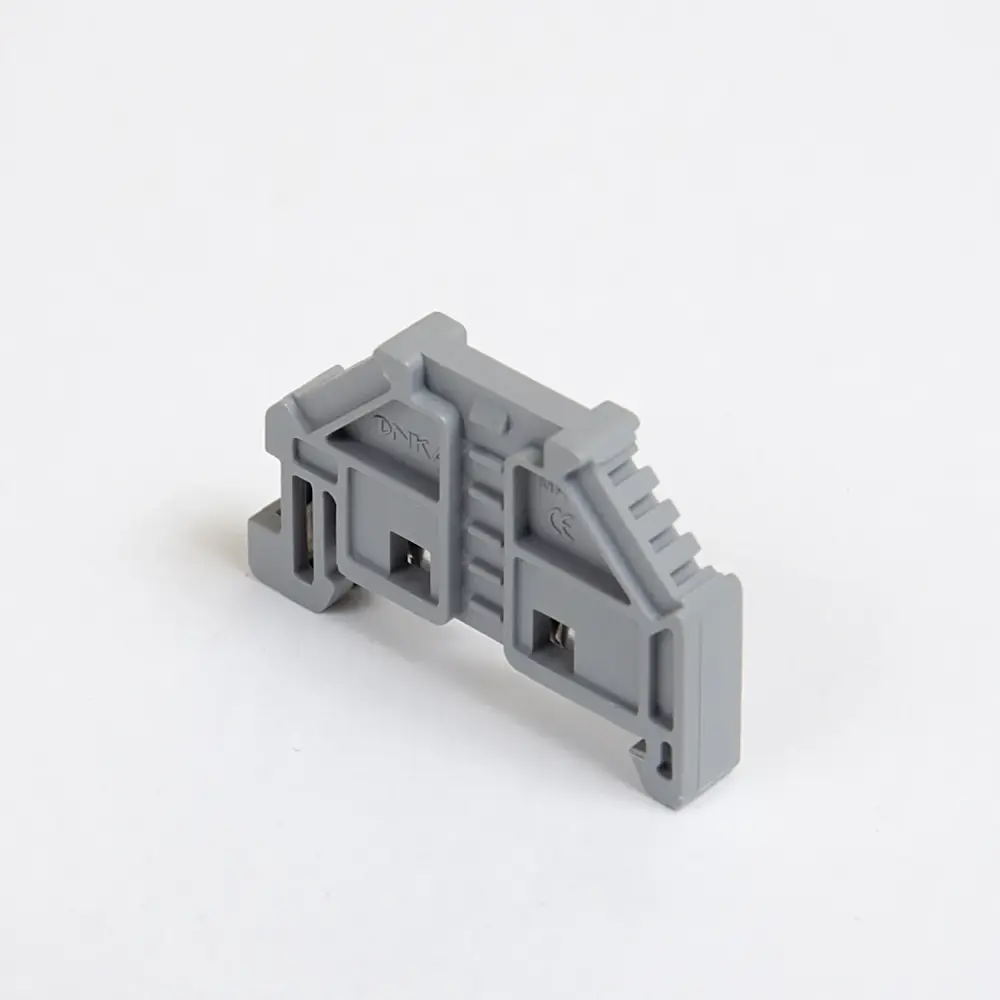 OEM Calidad Original ONKA Enchufe, soporte final, soporte estándar (para regleta de bornes de resorte y tornillo ) , 1060002