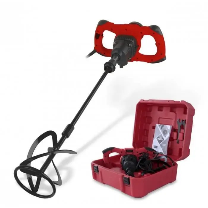 Rubimix-16 ergomax batidora 1.600w (enchufe eur 230v-50/60hz - con maletín) con Junta de Estanqueidad Incluida