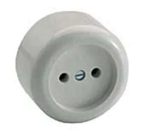 BASE ENCHUFE SUPERFICIE SIN TT 10A SOLERA con 2 Puertos USB-C