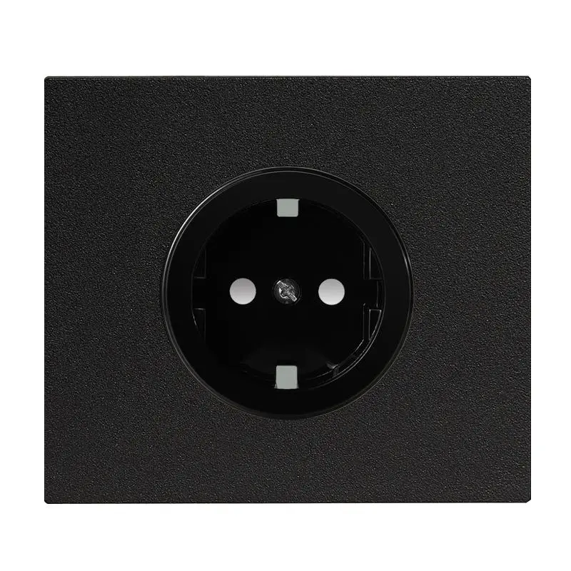 Enchufe SCHUKO negro - VECTIS para Cocina