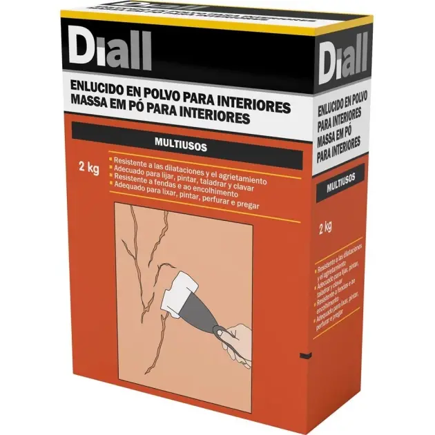 Enlucido diall 2 kg