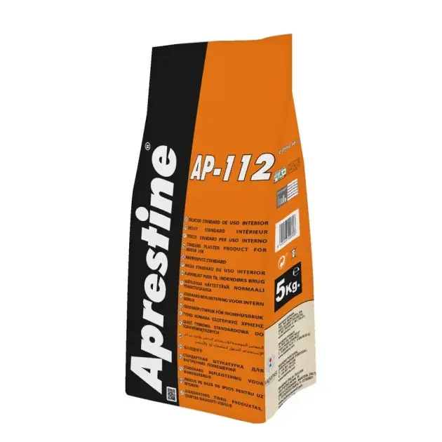 Enlucido convencional en polvo aprestine 5 kg