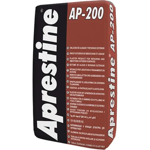 Enlucido exteriores en polvo aprestine 15 kg