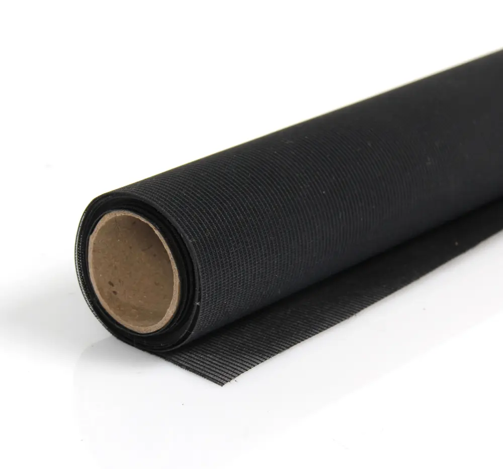 Malla mosquitera anti polen en rollo - 1.40 x 2 m negro Avosdim