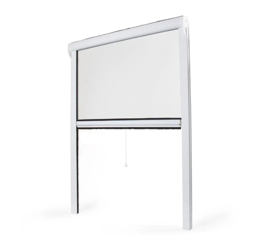 Mosquitera enrollable ventana PVC - anch. 800mm x alt. 1300mm Avosdim