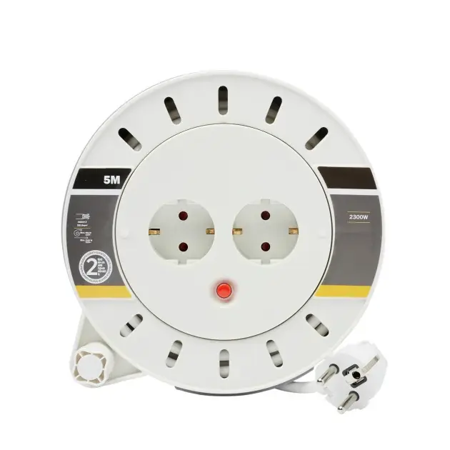 Enrollacable 2 tomas 5 m diall