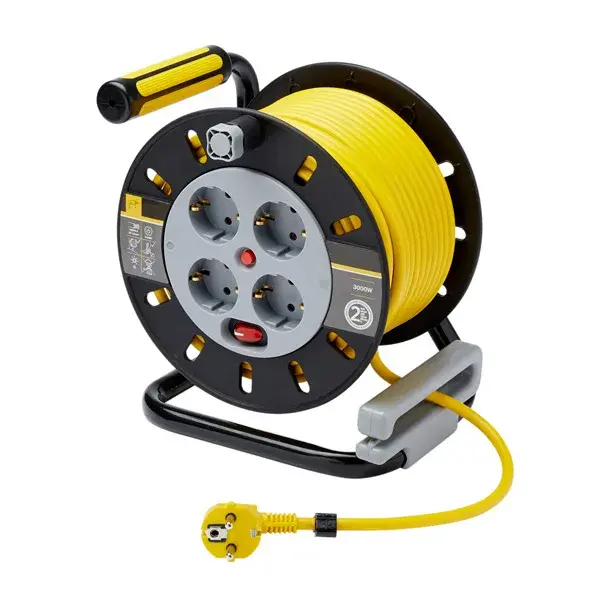 Enrollacable 4 tomas 50 m diall